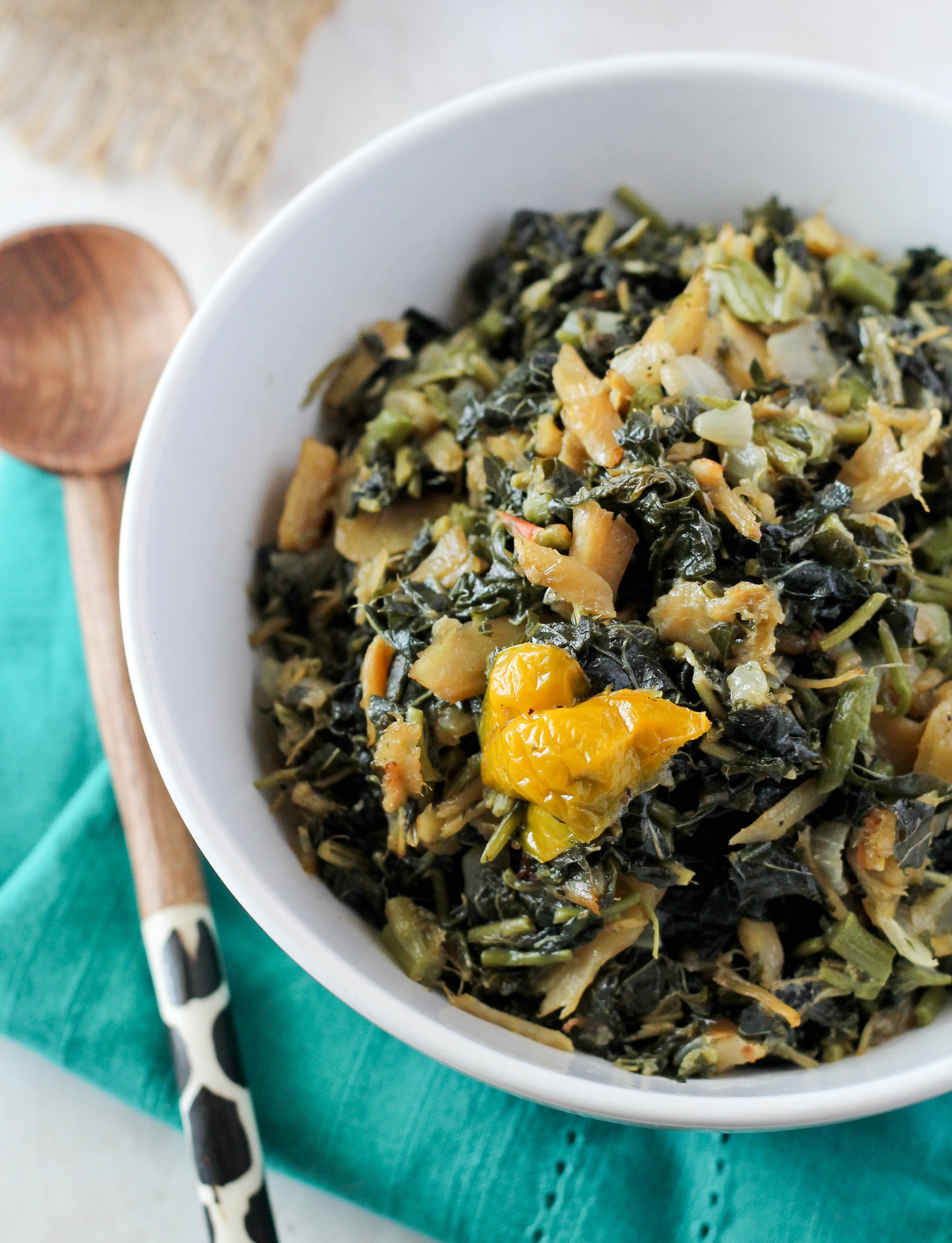 Callaloo & Saltfish