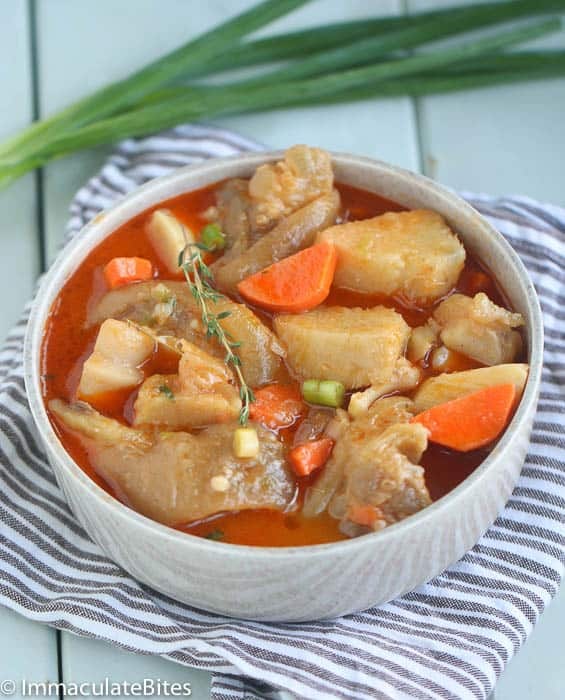 Cow Foot Soup